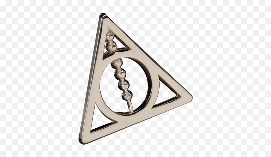 Deathly Hallows Deluxe Pin Badge - Emblem Png,Deathly Hallows Png