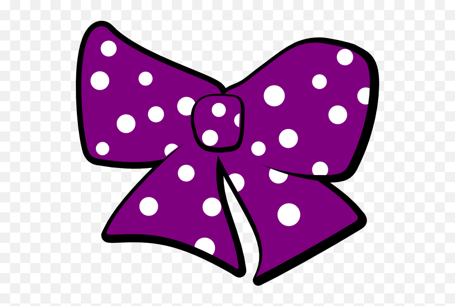 Minnie Mouse Bow Clip Art N33 Free Image - Polka Dot Bow Clip Art Png,Minnie Mouse Bow Png