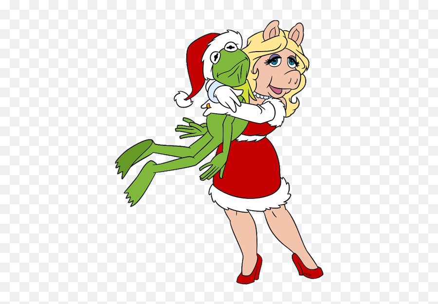 Miss Piggy Royalty Free Stock Png Files - Kermit And Miss Piggy Cartoon,Kermit Transparent