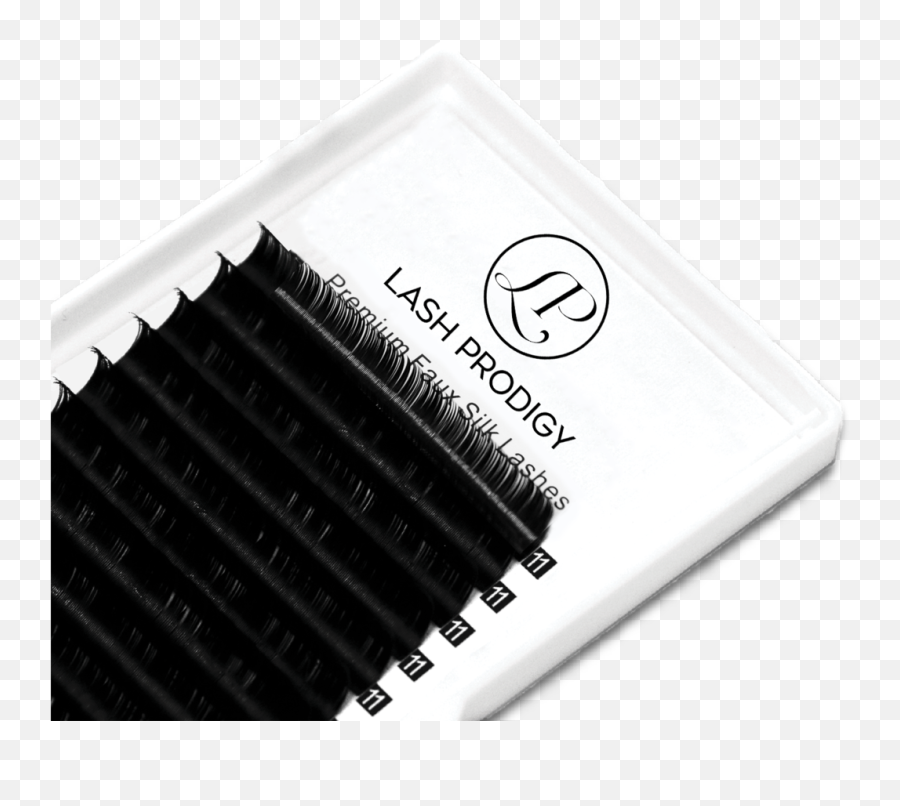 Faux Silk D Curl Individual Eyelash Extension Tray Png Logo