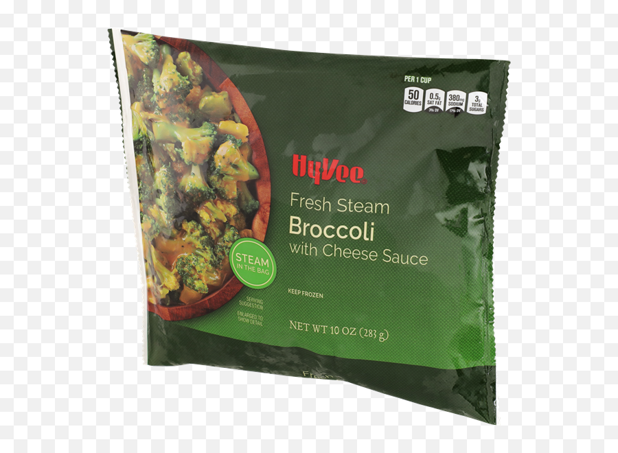 Hy - Vee Steam Quick Broccoli With Cheese Sauce Hyvee Rotini Png,Broccoli Transparent