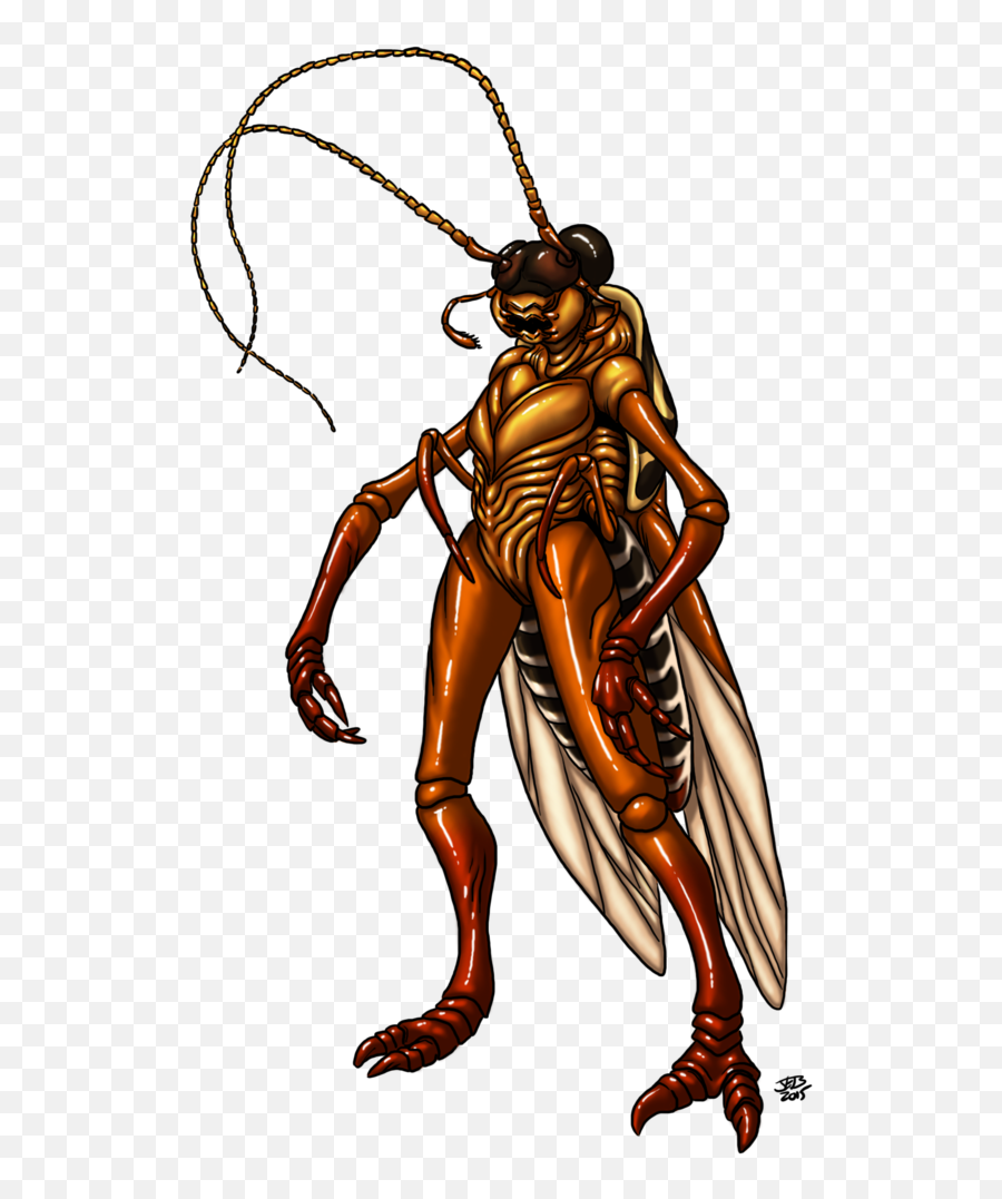 Roach Drawing Humanoid - Cockroach Drawing Png,Roach Png