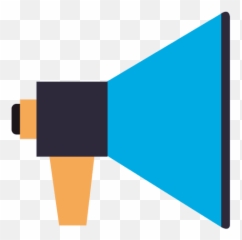 Transparent Png Svg Vector File - Colored Megaphone Icon