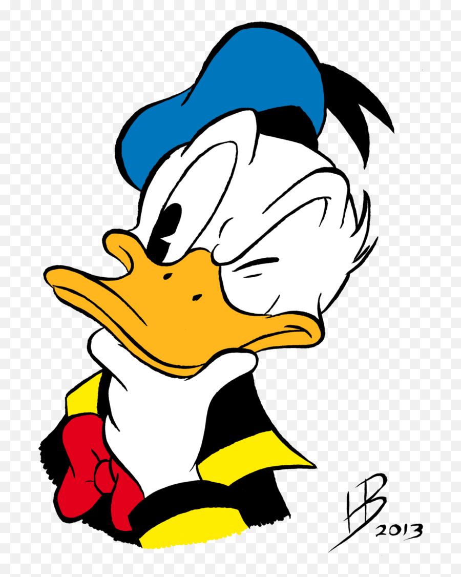 Png - Donald Duck Thinking Disney,Hmm Png