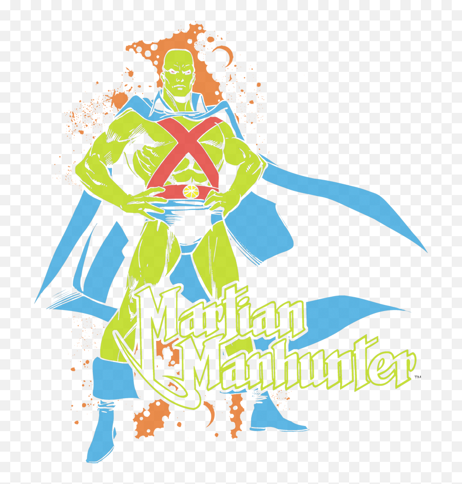 Download Dc Comics Martian Manhunter - Poster Png,Martian Manhunter Logo