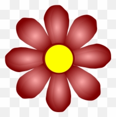 Library Of Flower Petal Vector Royalty Free Png Files - Transparent Small Flower Clip Art