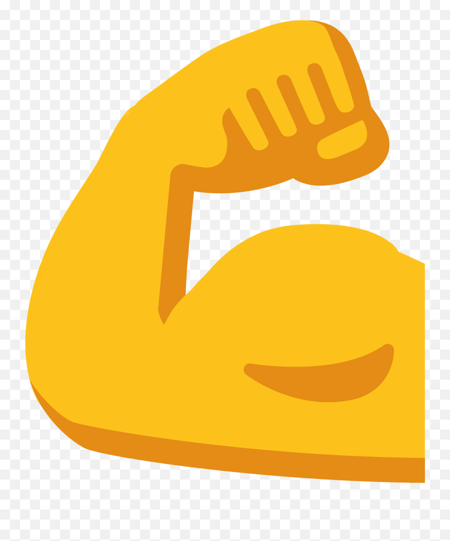 Muscle Arm Emoji Transparent Png - Muscles Clip Art,Muscle Emoji Png
