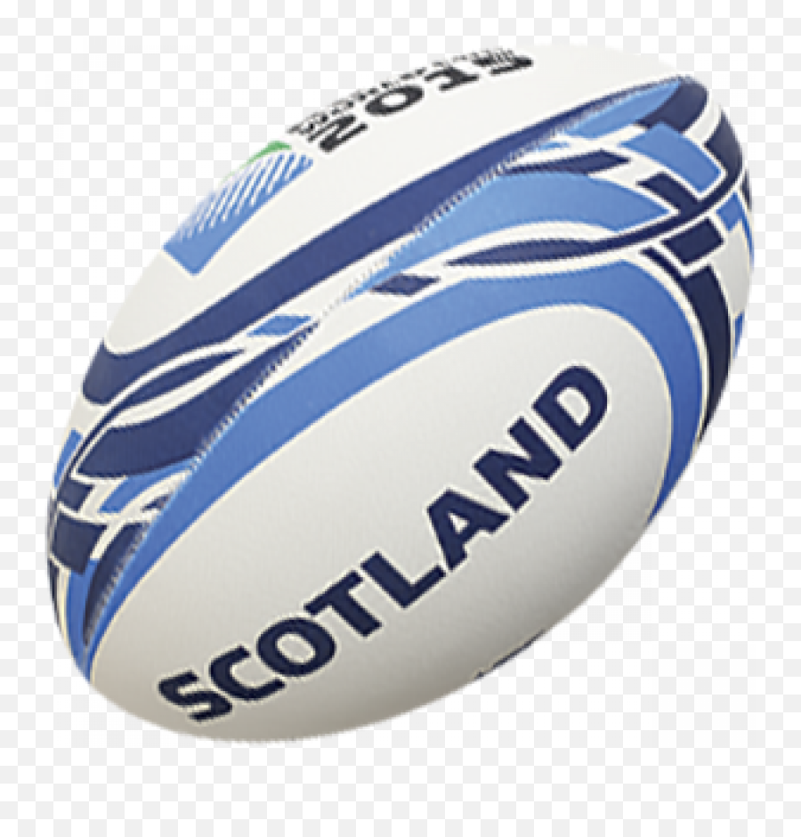 Gilbert Rwc 2015 Scotland Supporter Ball Size 5 - Kick American Football Png,Rugby Ball Png