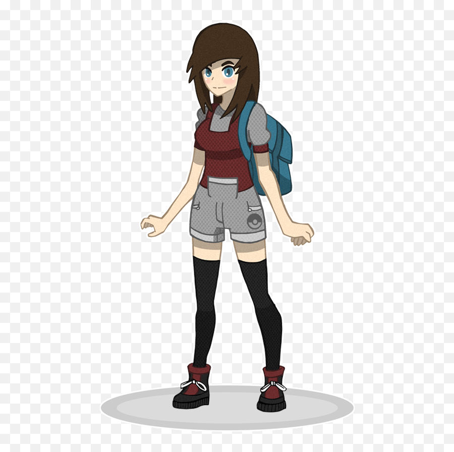 Pokemon Girl Transparent Png Clipart - Pokemon Trainer Pokemon Girl,Pokemon Trainer Transparent
