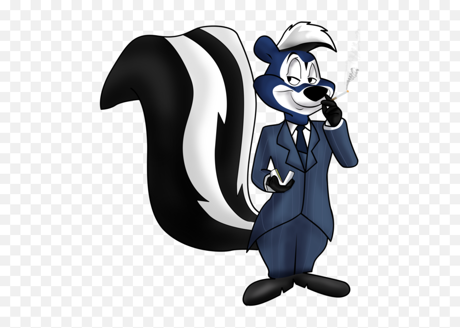 Skunk Guy - Pepe Le Pew Cartoon Png,Skunk Png