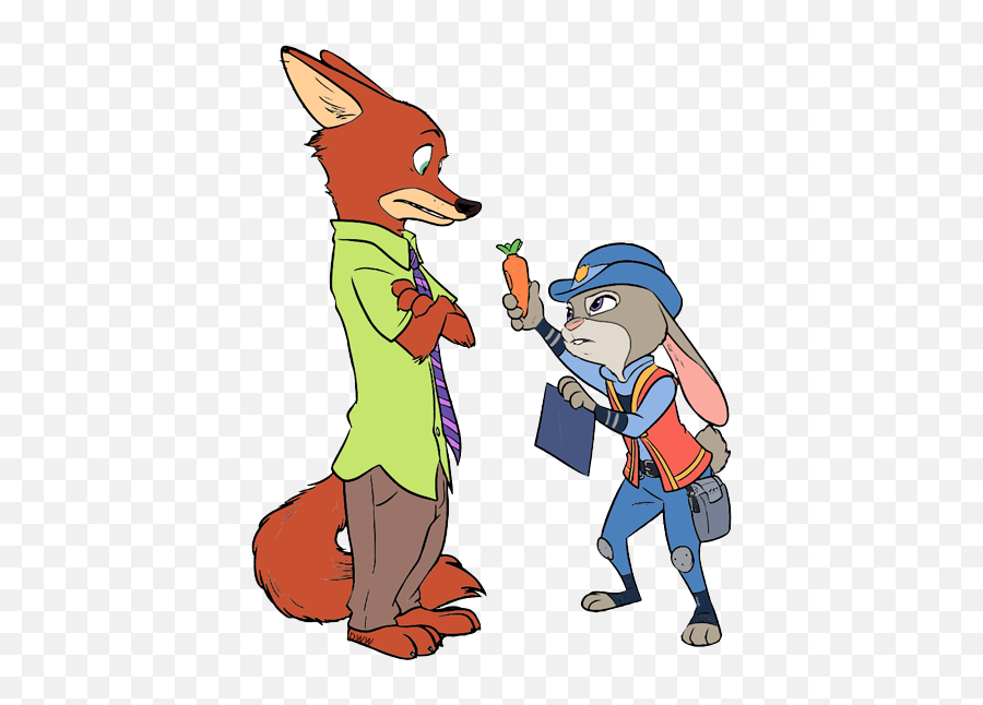 Library Of Nick Wilde Picture Freeuse - Judy Hopps Png,Zootopia Png
