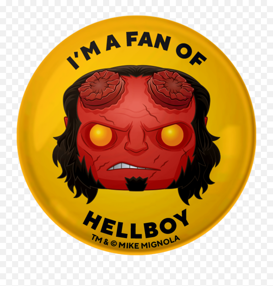 Iu0027m A Fan Of Hellboy Catalog Funko - Everyone Is A Fan Illustration Png,Hellboy Logo Png