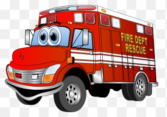 Free Fire Engine Png Download - Cartoon Fire Truck Clip Art,Fire Truck Png