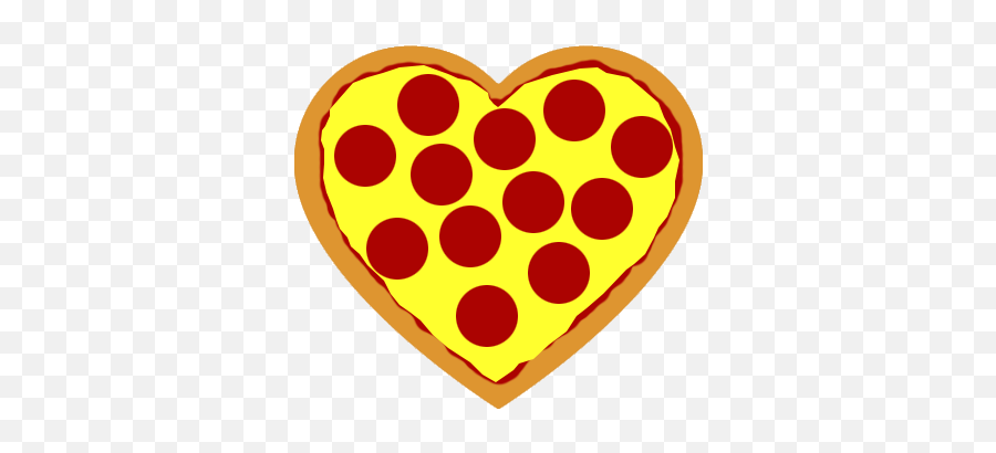Pizza Emoji Stickers - Heart Pizza Emoji Png,Pizza Emoji Png