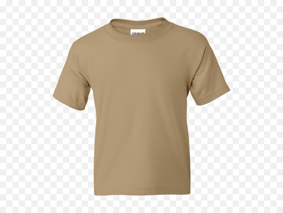 Blank Light Brown Tshirt - Kaos Polos Coklat Muda Png,Blank T Shirt Png