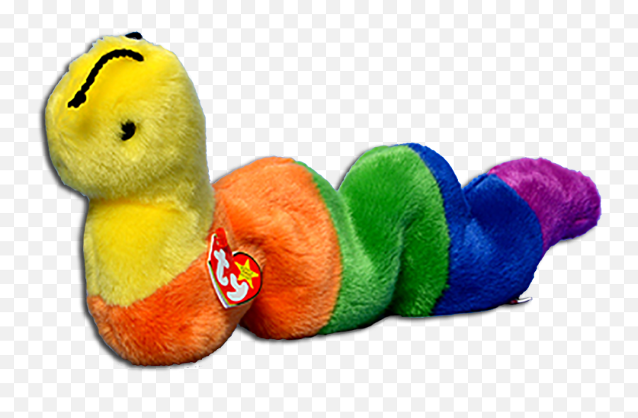 Ty Beanie Buddies Inch The Worm Stuffed - Transparent Beanie Baby Png,Stuffed Animal Png