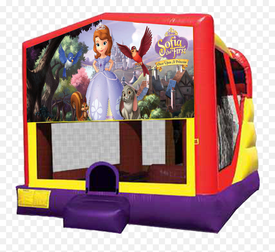 Sofia The First Png - Sofia The First Extra Large Combo Pj Mask Bounce House,Sofia The First Png