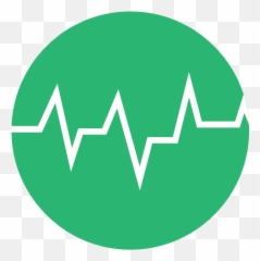 Green Heart Beat Heartbeat Icon Png