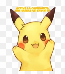 Para Youtubers Otakus - Pokemon Chibi Pikachu png