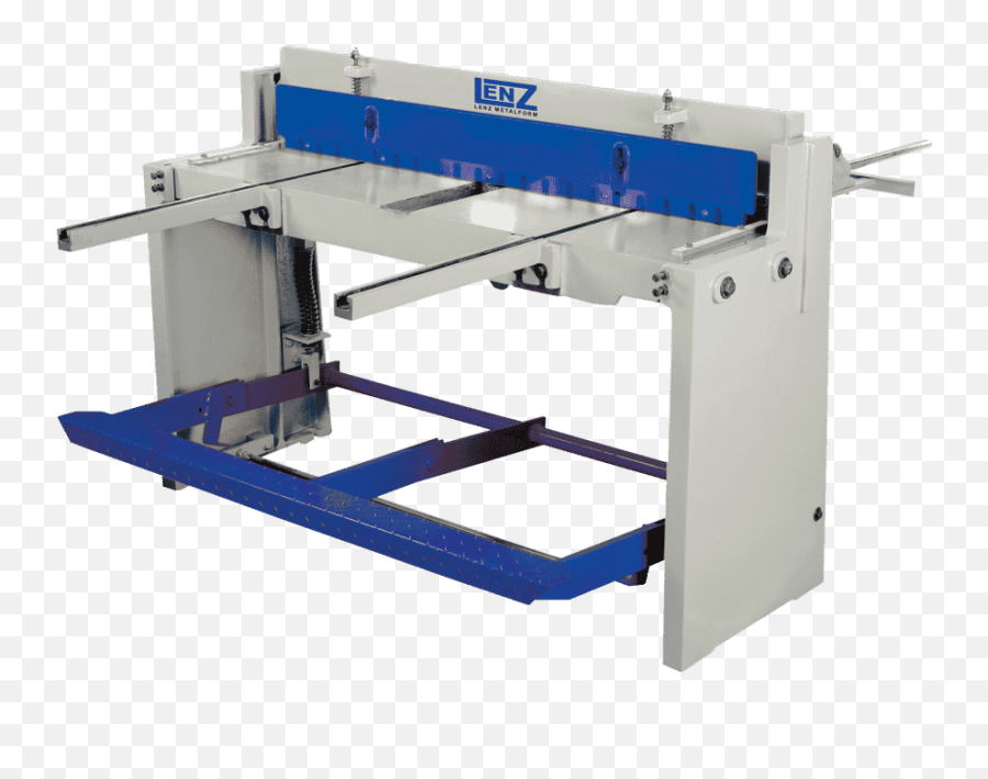 Lenz Metalform Lfts Sheet Metal Treadle - Sheet Metal Guillotine Machine Png,Guillotine Png