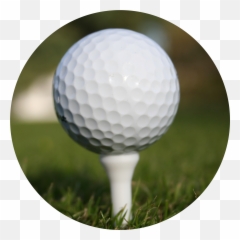 Download Golf Ball Clipart Png File - On Tee