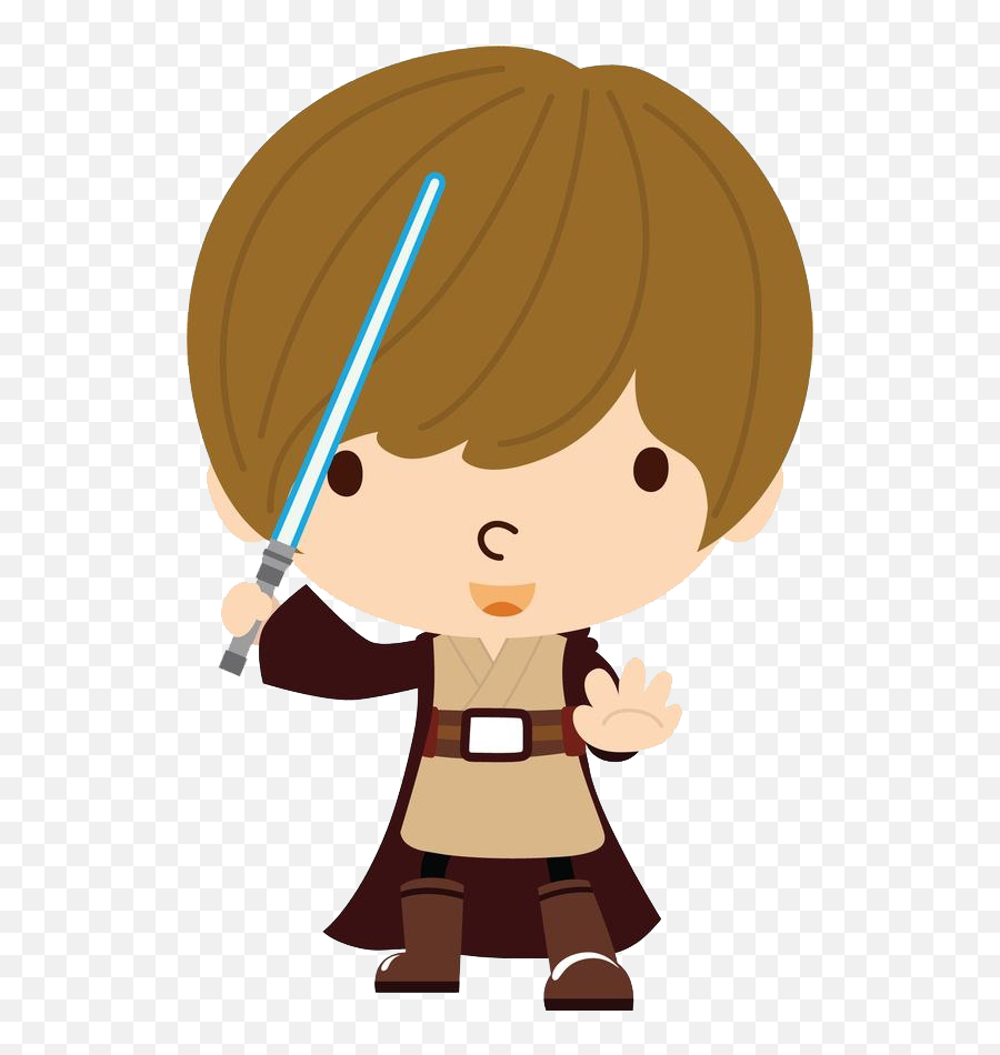 Star Wars Cute Png Clipart Background - Star Wars Luke Clipart,Cute Png Images