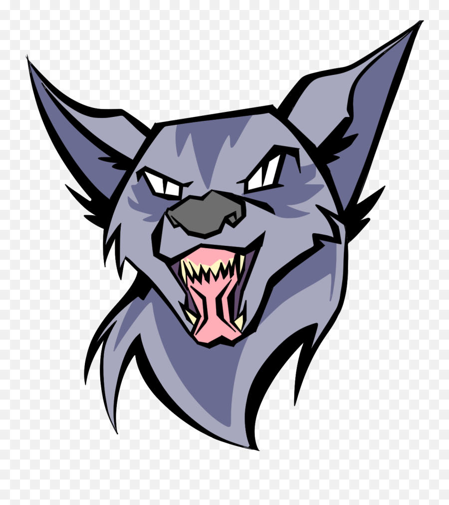 Wolf Logo Graf Design By Happyhyenaproduction - Cartoon Png,Wolf Logo
