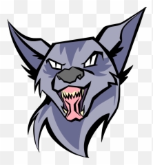Wolf Logo Graf Design By Happyhyenaproduction Newgrounds - Cartoon png