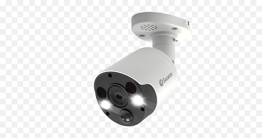 4k Thermal Sensing Spotlight Bullet Security Camera - Pro4kmsfb Swann Camera 4k Png,Spotlight Transparent