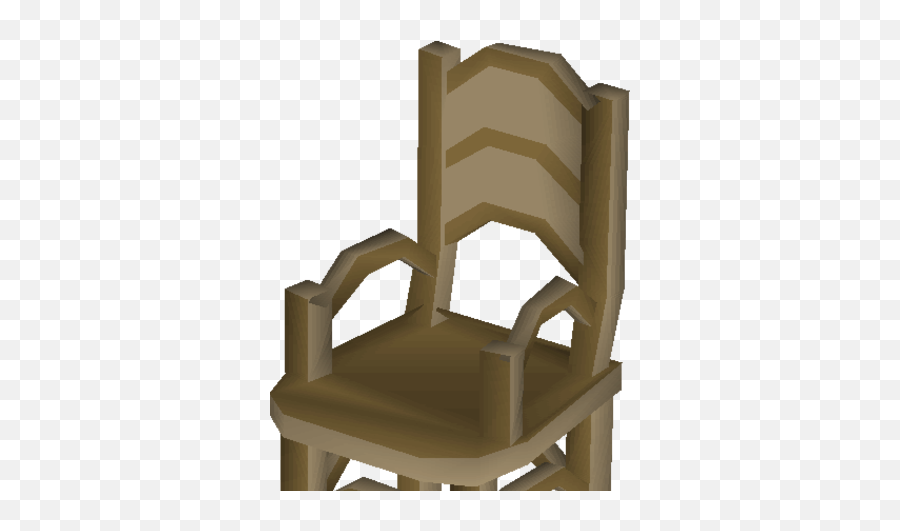 Teak Armchair Old School Runescape Wiki Fandom - Solid Back Png,School Chair Png