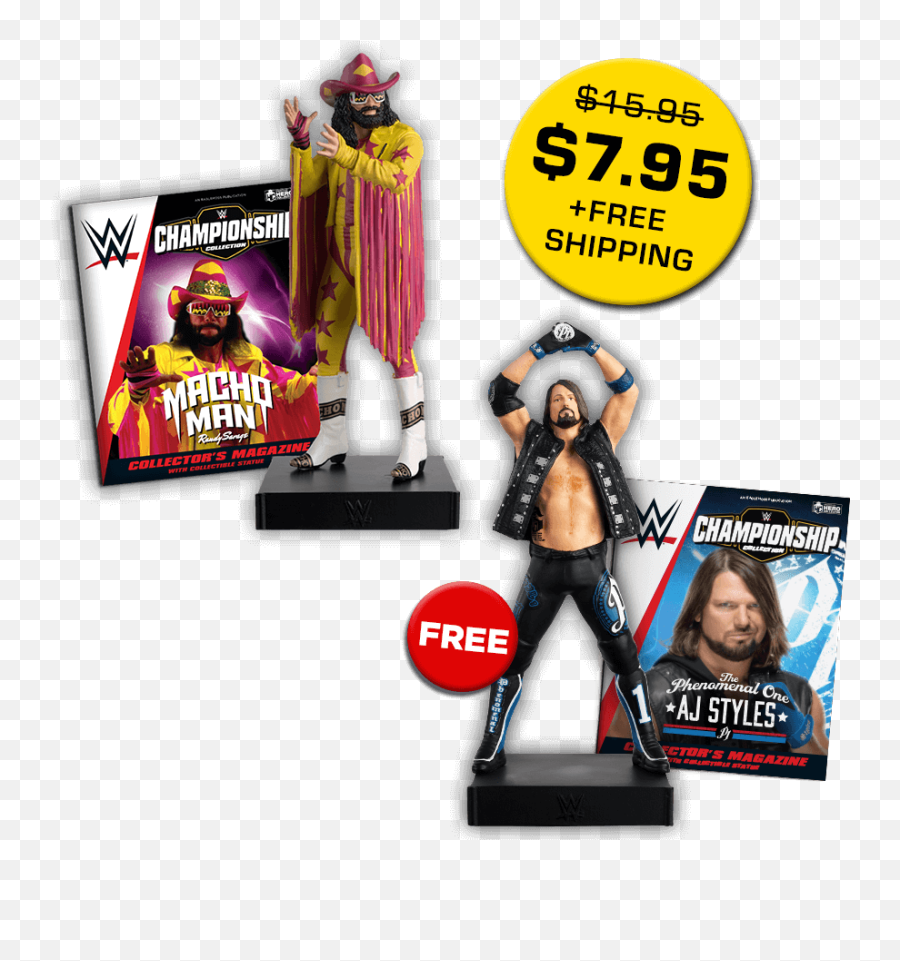 Wwe Championship Collection Eaglemoss - Eaglemoss Png,Aj Styles Png