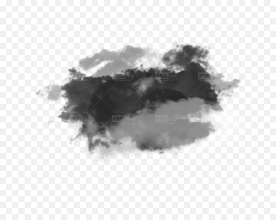 Black Clouds Png Free Download - Monochrome,Black Clouds Png