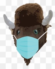 Theater Students Use Talent To Make Masks In Response - Marshall University Themed Mask png