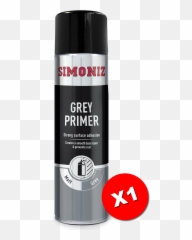 Download Simoniz Grey Primer Acrylic Spray Paint 500ml - Automotive Care png