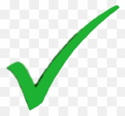Green Tick Clipart Light - Big Check Mark png