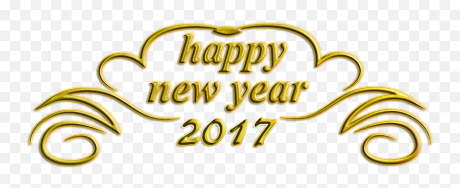 New Year 2017 Png Picture - Happy New Year Image Png Format,Happy New Year 2017 Png
