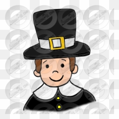 Pilgrim Picture For Classroom Therapy Use - Great Pilgrim Cartoon Png,Pilgrim Png