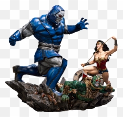Wonder Woman Vs Darkseid Sixth Scale - Darkseid Vs Justice League Statue Png,Darkseid Png