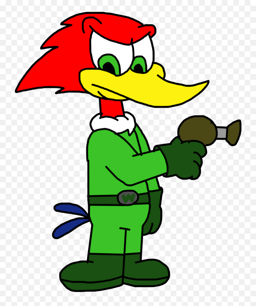 Download Woody Woodpecker As Space Hero By - Woody Buzz Buzzard Png,Woodpecker Png