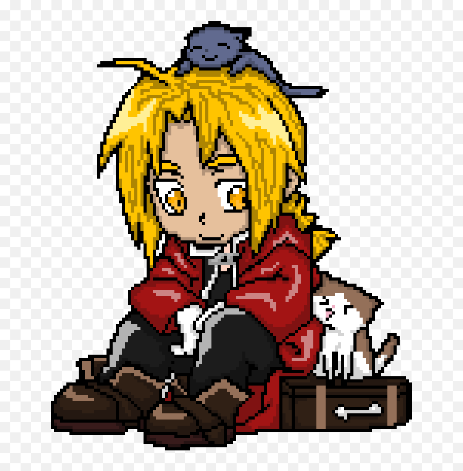 Pixilart - Fullmetal Alchemist Emoji Png,Edward Elric Png