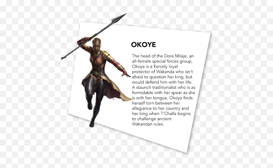 Marvel - Okoye Png,T'challa Png