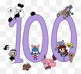 100 Followers - Dot png