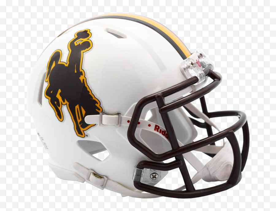 Wyoming Cowboys Riddell Mini Speed - Wyoming Cowboys Football Helmet Png,Cowboys Helmet Png