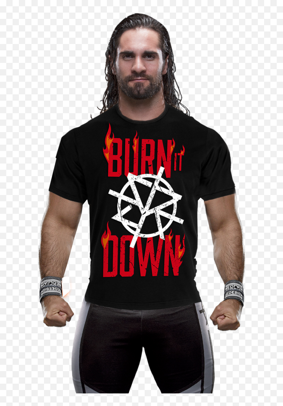 Seth Rollins Png Background - Seth Rollins T Shirt,Seth Rollins Transparent