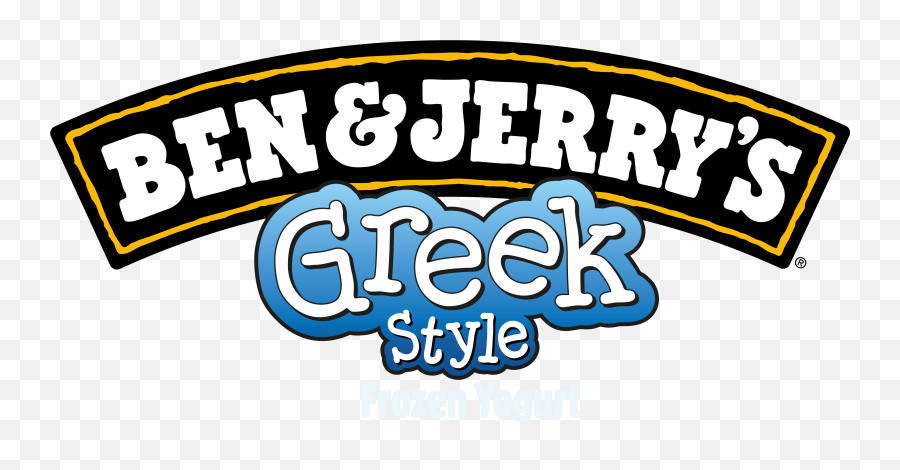 Download Ben Jerrys Greek Style Logo Png Image With No - Ben And,Ben And Jerry's Logo
