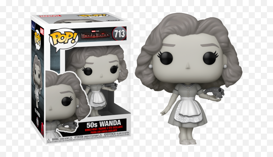 Funko Pop Wandavision - 50s Wanda 713 Funko Pop Wandavision Png,Wanda Maximoff Png