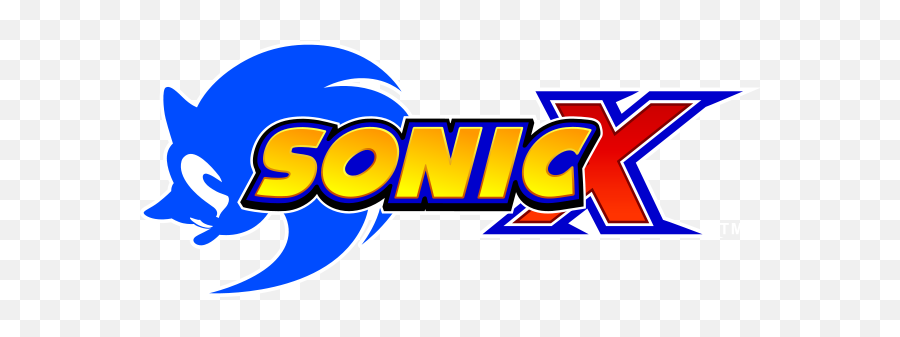 Sonic X Logo - Sonic X Png,Sonic X Logo