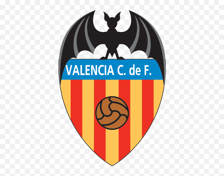 Valencia Cf Football Logo Design - Valencia Logo Png,Attribut Vector Icon