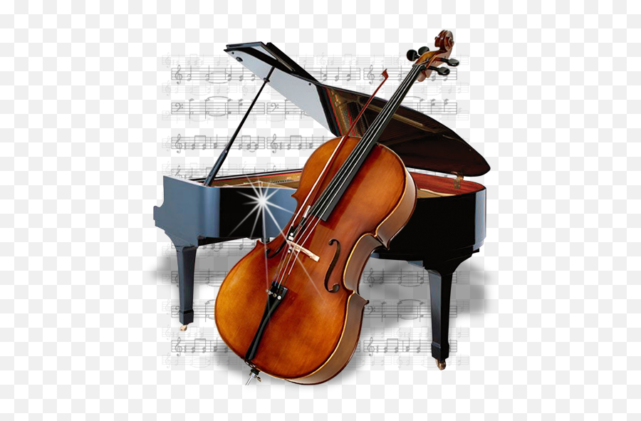 Piano And Cello Icon - Cello And Piano Png,Cello Png