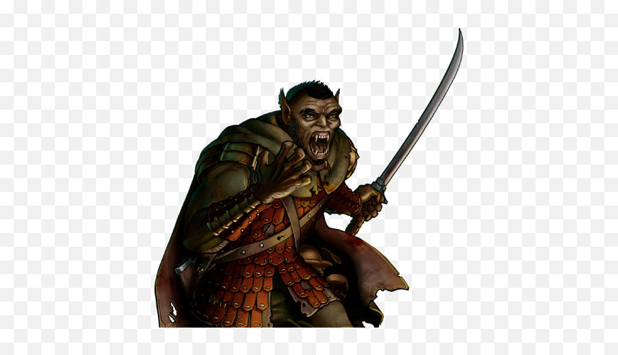 Warrior Orc Battle For Wesnoth - Battle For Wesnoth Orc Png,Warrior Png
